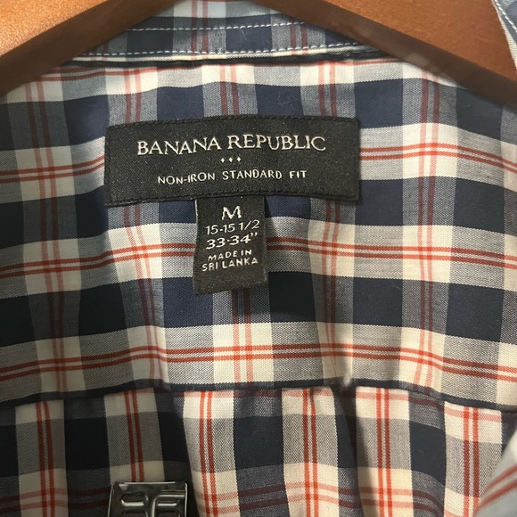 Banana republic a button up shirt - Picture 2 of 3